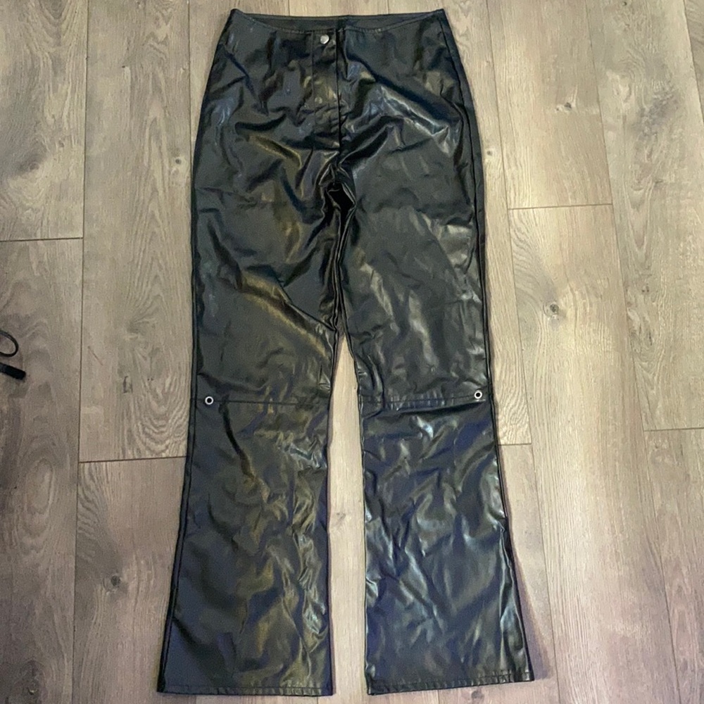 LAST DAY: Faux leather pants